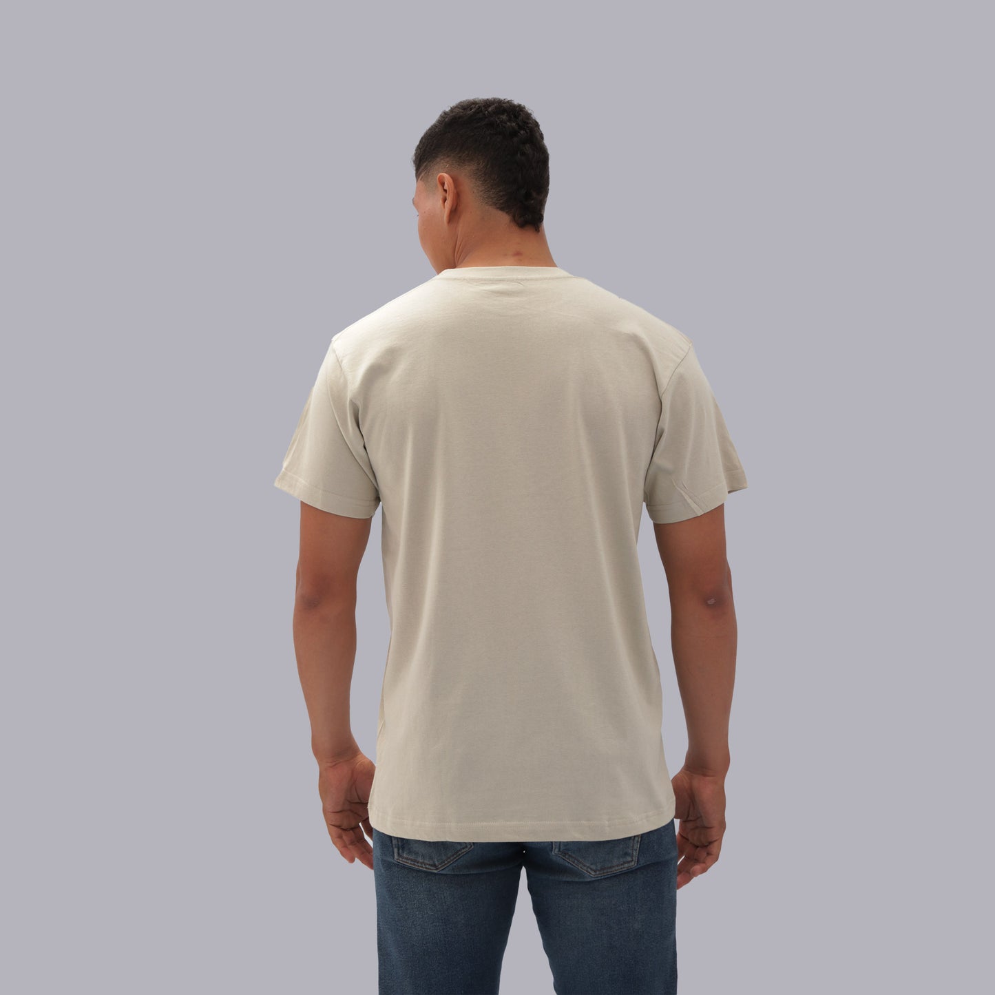 CAMISETA BASICA PREMIUM / KAKI ARENA
