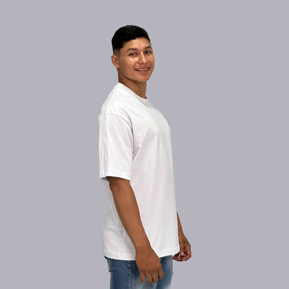 CAMISETA OVERSIZE PREMIUM / BLANCO