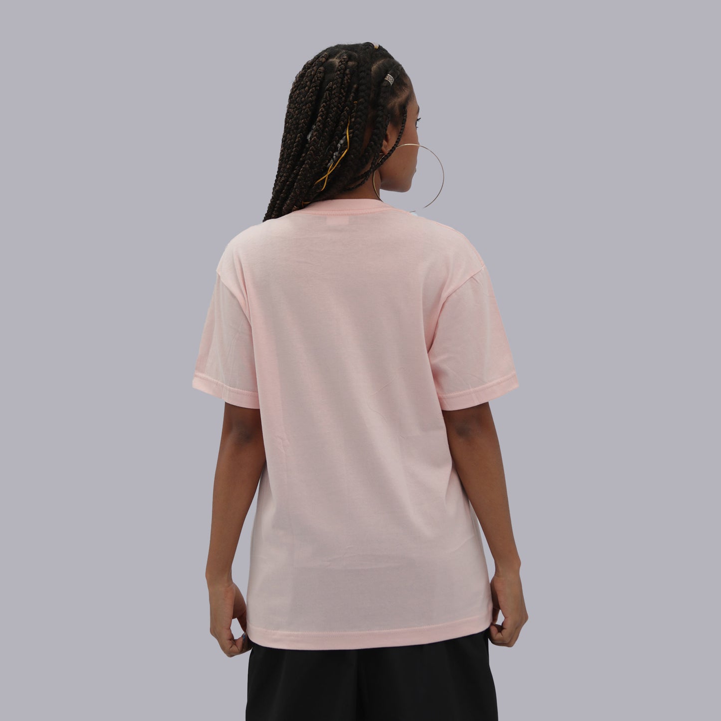 CAMISETA BASICA PREMIUM / ROSA PASTEL