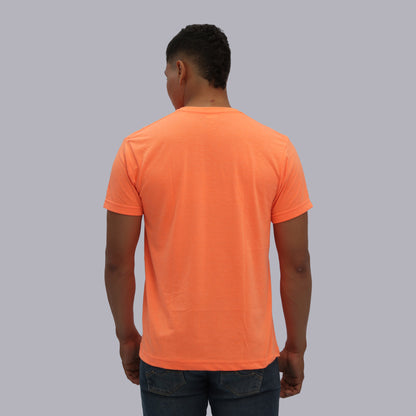 CAMISETA BASICA PREMIUM / NARANJA NEON