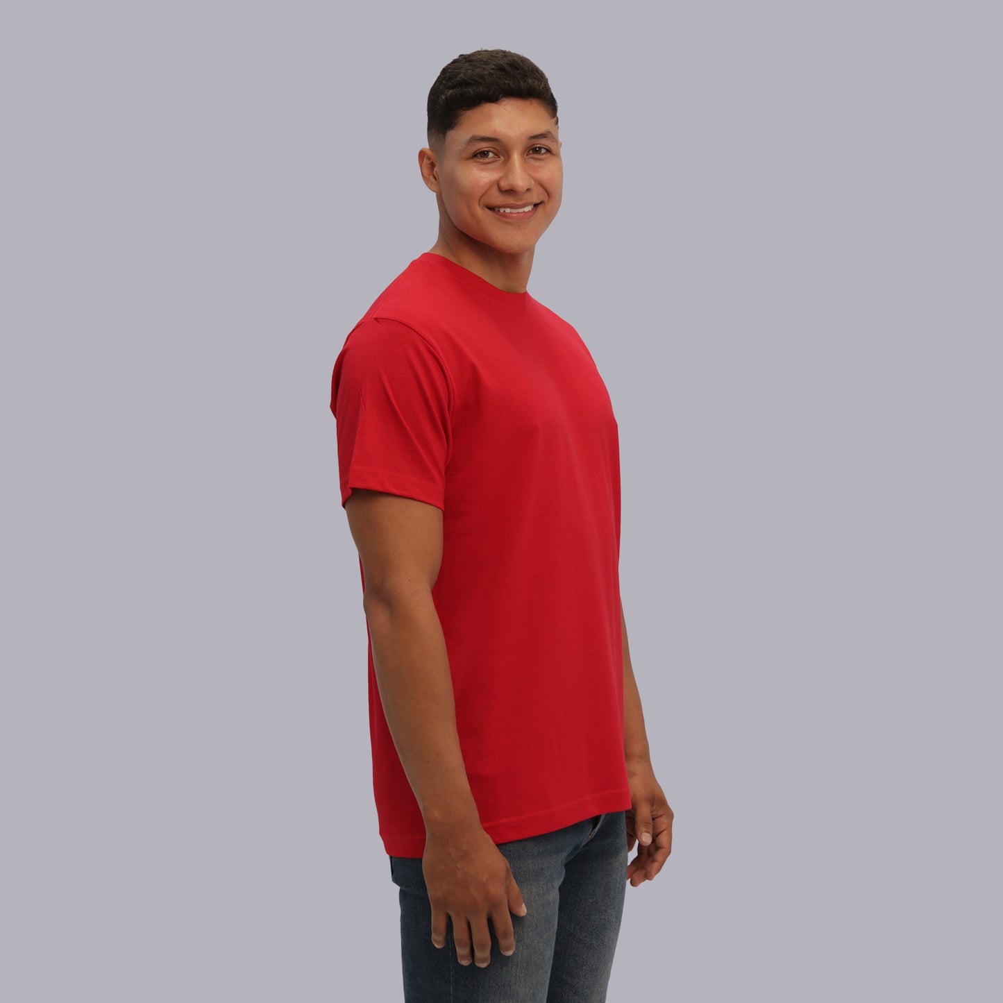 CAMISETA BASICA PREMIUM / ROJO