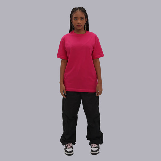 CAMISETA BASICA PREMIUM / FUCSIA