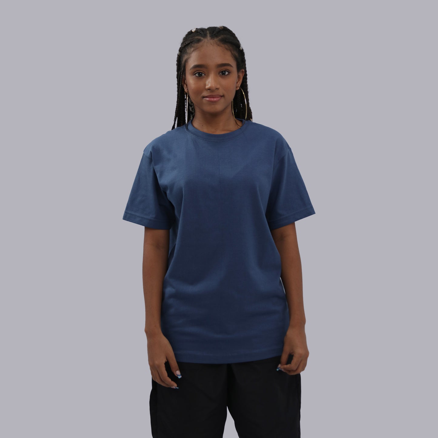 CAMISETA BASICA PREMIUM / COBALTO