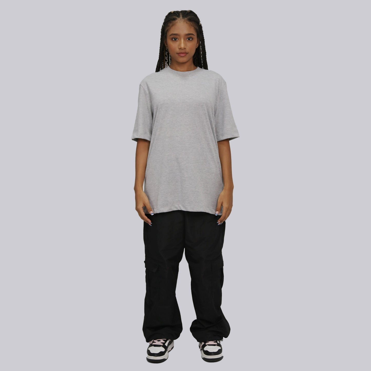 CAMISETA EUROPEA PREMIUM / GRIS JASPED