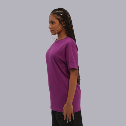 CAMISETA BASICA PREMIUM / MORADO