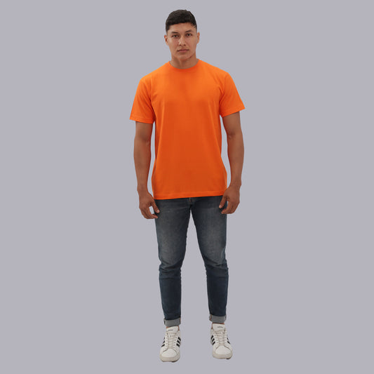 CAMISETA BASICA PREMIUM / NARANJA