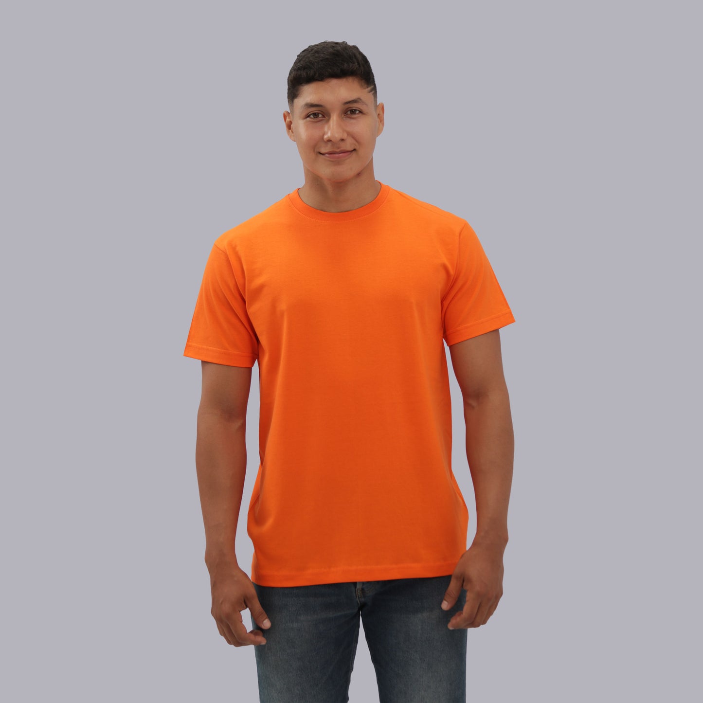 CAMISETA BASICA PREMIUM / NARANJA