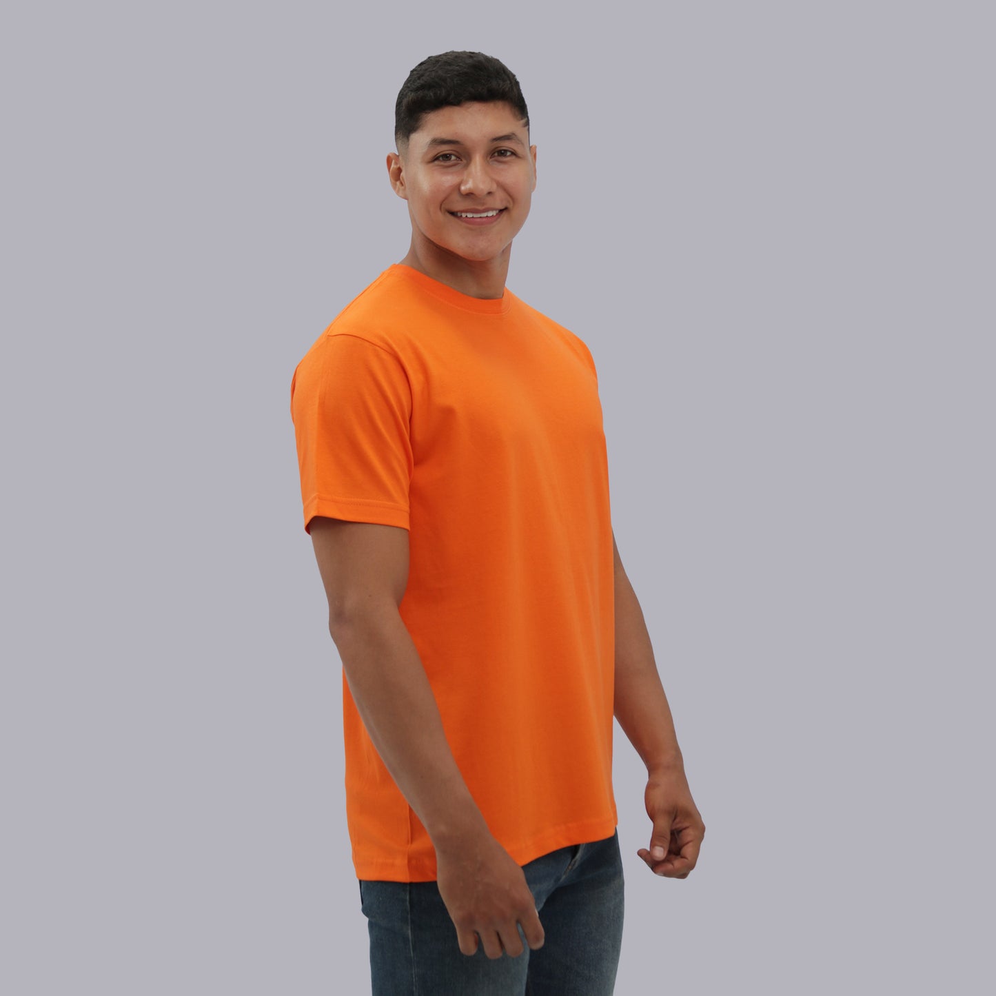 CAMISETA BASICA PREMIUM / NARANJA
