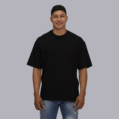 CAMISETA OVERSIZE PREMIUM / NEGRO
