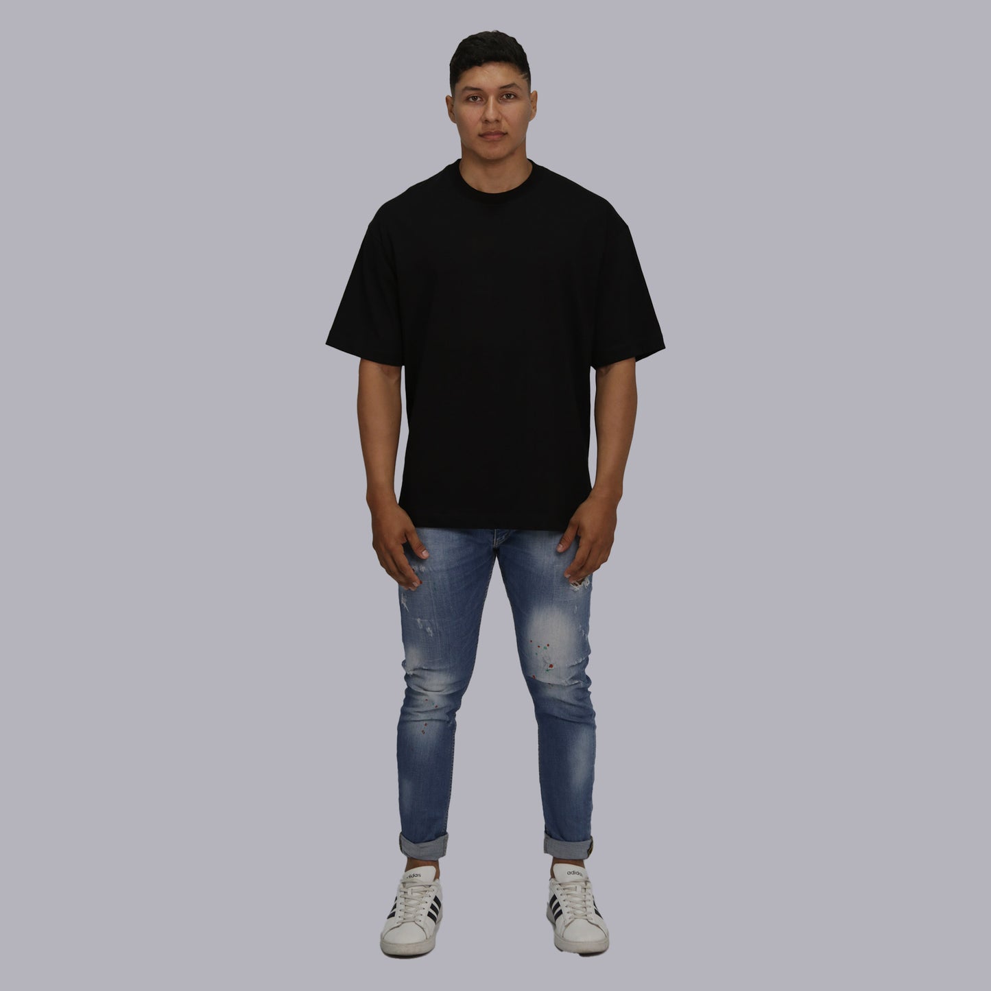 CAMISETA OVERSIZE PREMIUM / NEGRO