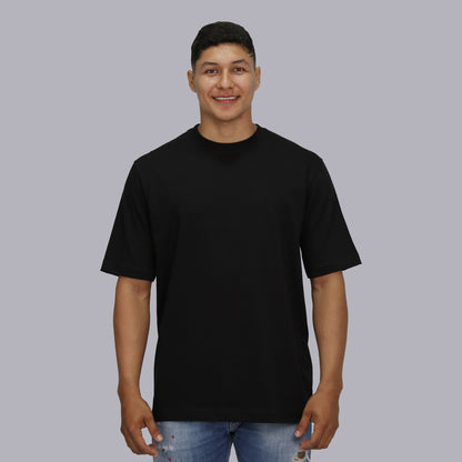 CAMISETA EUROPEA PREMIUM / NEGRO