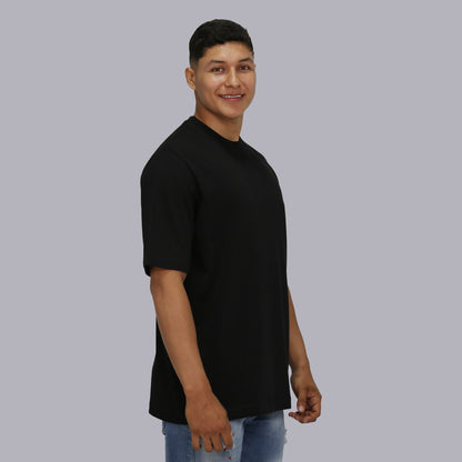CAMISETA EUROPEA PREMIUM / NEGRO