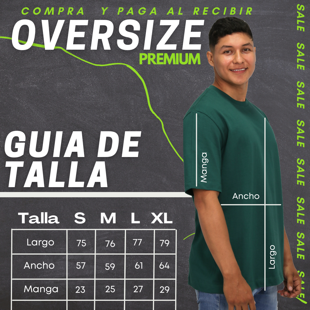 PACK 3 OVERSIZE PREMIUM  100% ALGODON + ENVIO GRATIS