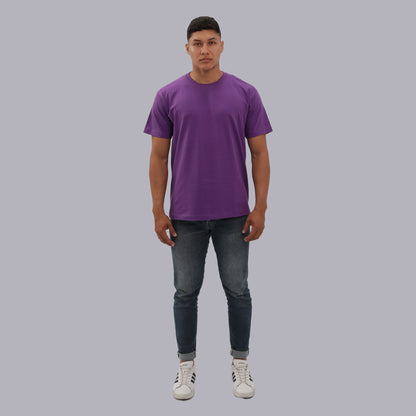 CAMISETA BASICA PREMIUM / PURPURA