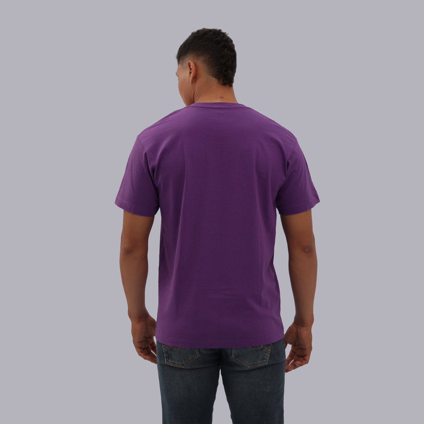 CAMISETA BASICA PREMIUM / PURPURA