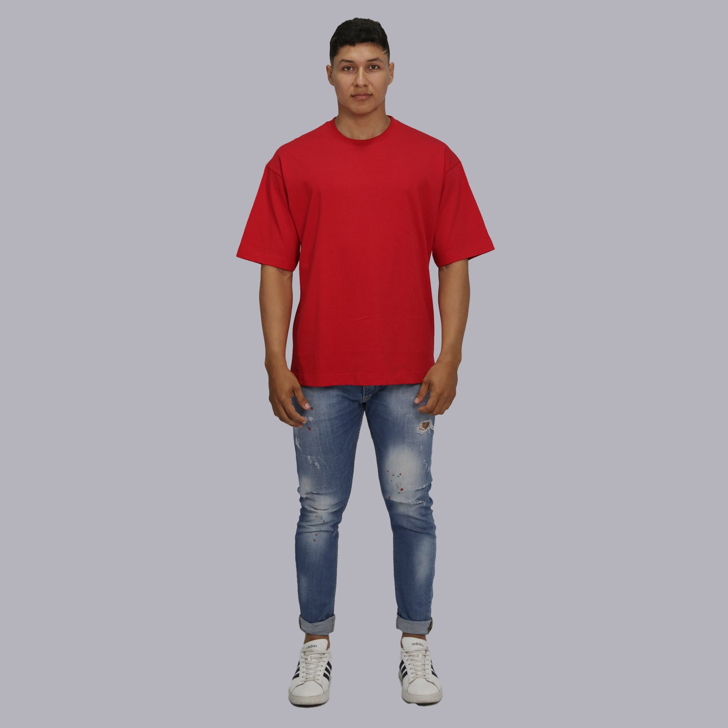 CAMISETA OVERSIZE PREMIUM / ROJO