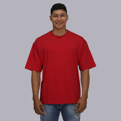 CAMISETA OVERSIZE PREMIUM / ROJO