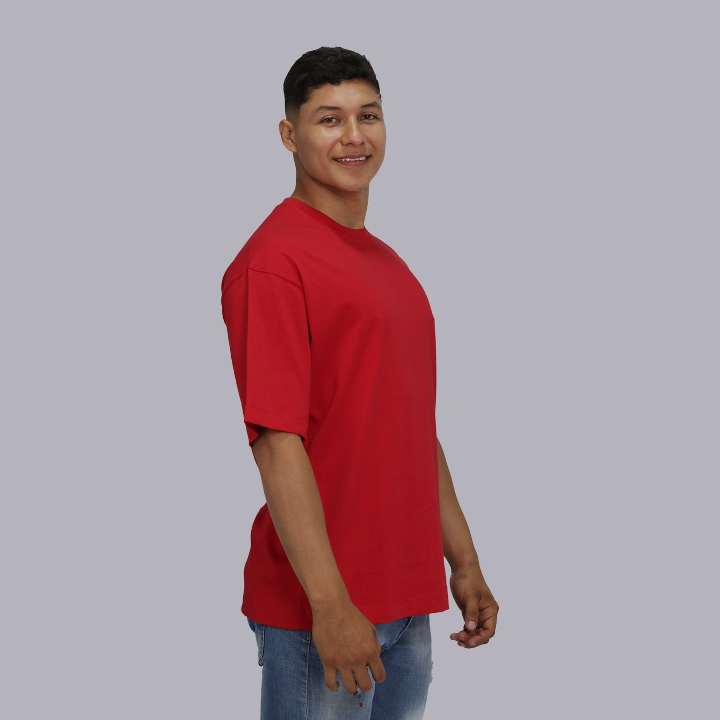 CAMISETA OVERSIZE PREMIUM / ROJO