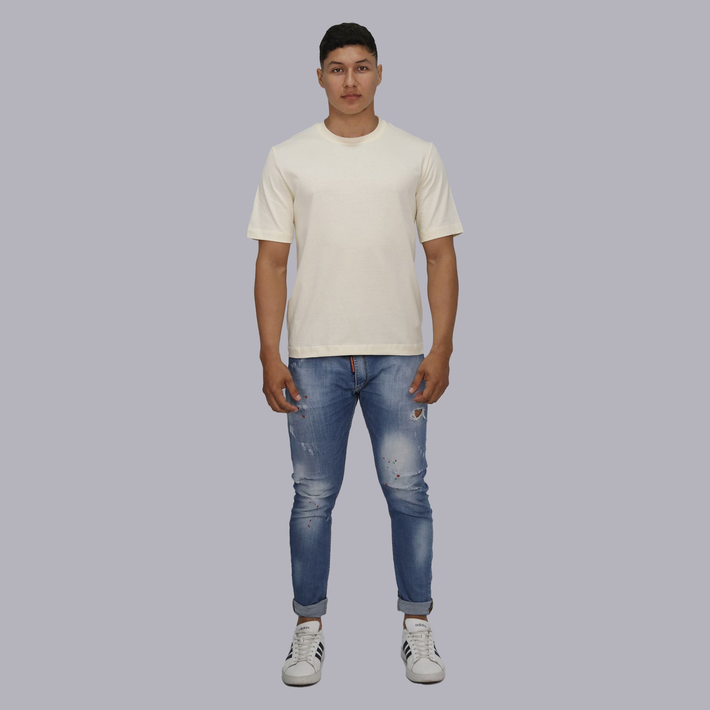 CAMISETA EUROPEA PREMIUM / MARFIL
