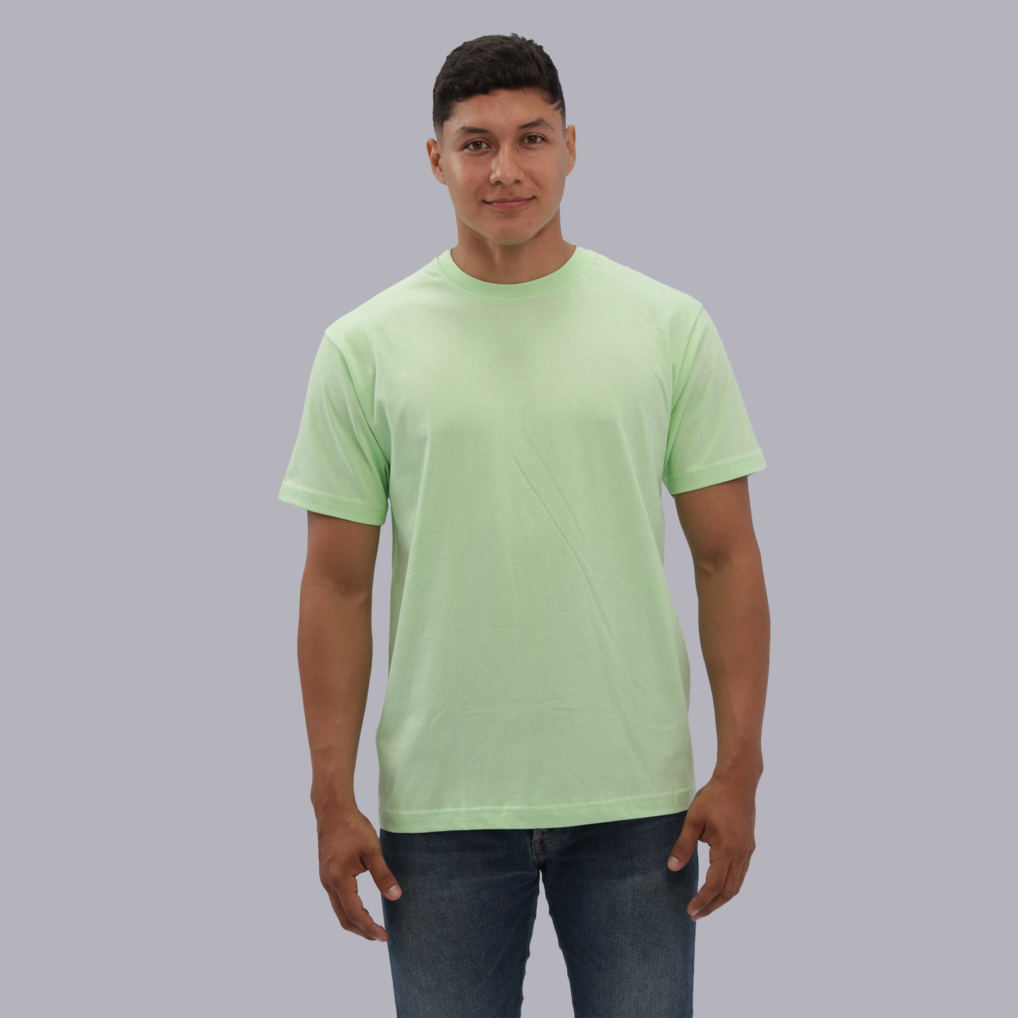 CAMISETA BASICA PREMIUM / VERDE PISTACHO