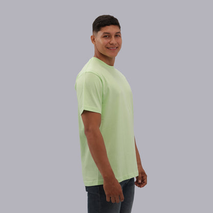 CAMISETA BASICA PREMIUM / VERDE PISTACHO