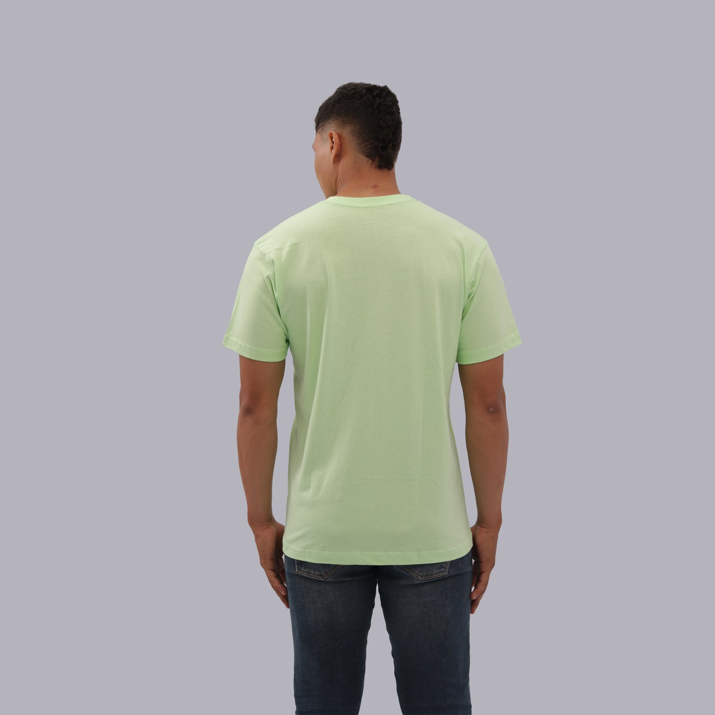CAMISETA BASICA PREMIUM / VERDE PISTACHO