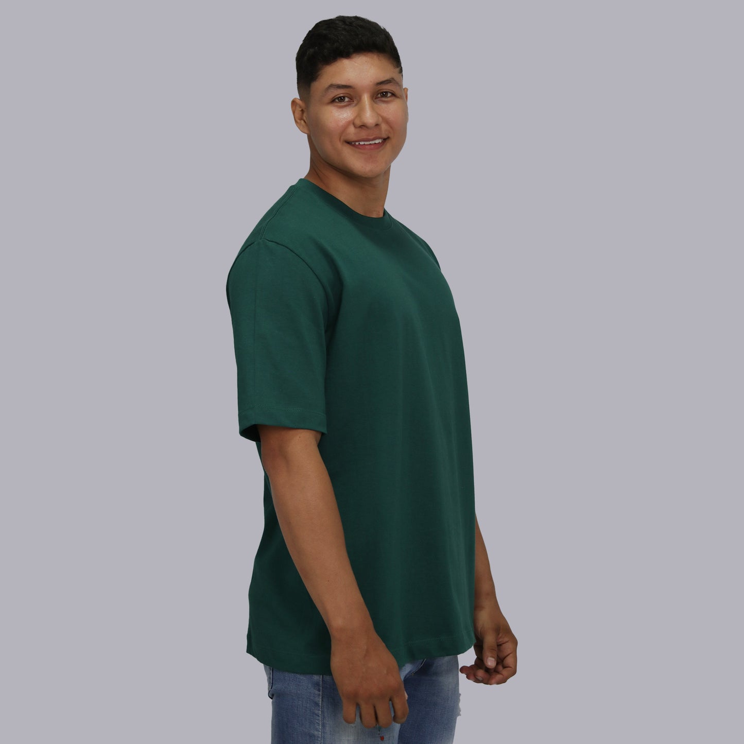 CAMISETA EUROPEA PREMIUM / VERDE BOTELLA