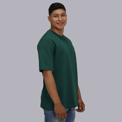 CAMISETA EUROPEA PREMIUM / VERDE BOTELLA