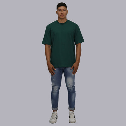 CAMISETA EUROPEA PREMIUM / VERDE BOTELLA
