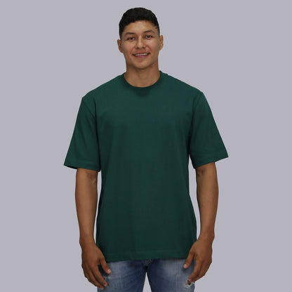 CAMISETA EUROPEA PREMIUM / VERDE BOTELLA