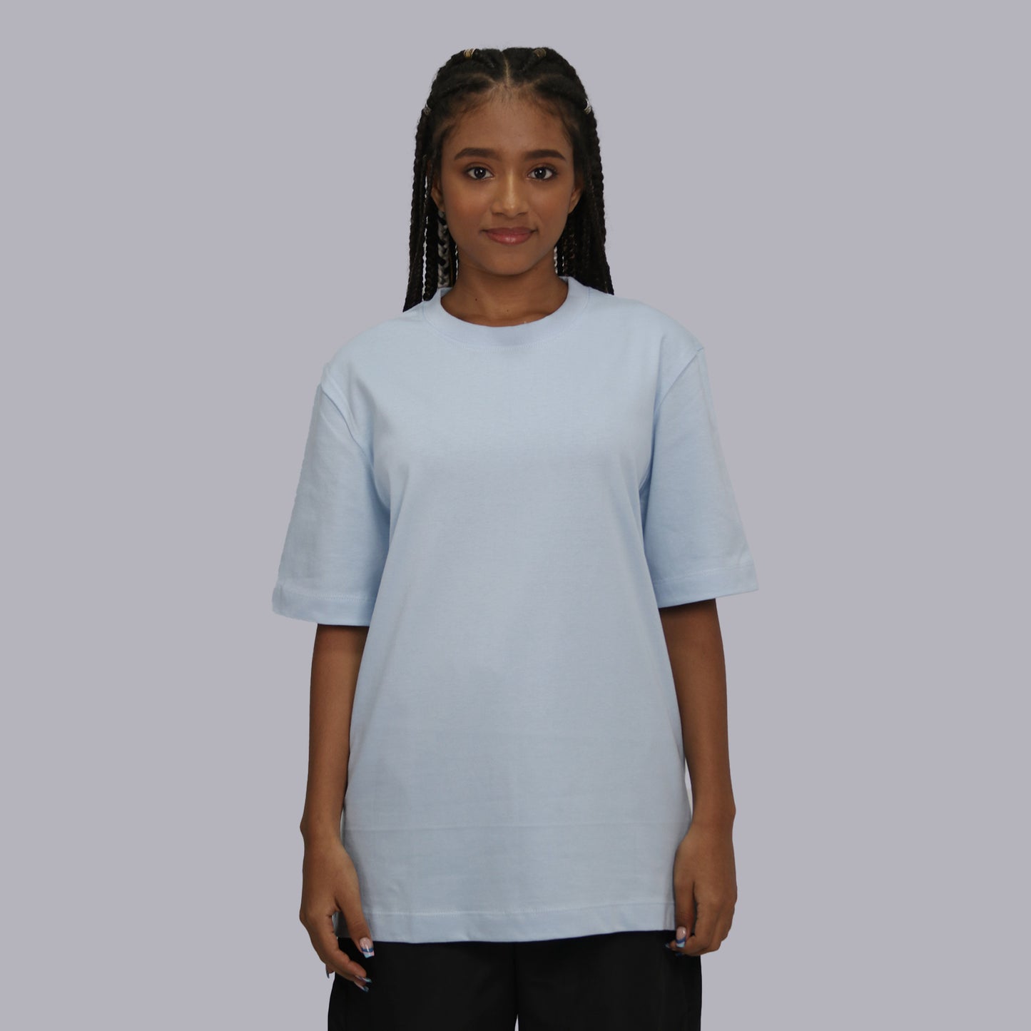 CAMISETA EUROPEA PREMIUM / AZUL MEDIO